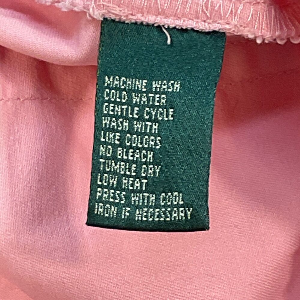 Ralph Lauren Pink Cotton Stretch Skirt Women’s Size 6 Preppy Casual Resort Golf - Picture 5 of 13